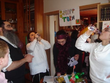Purim carnival at Chabadhuset